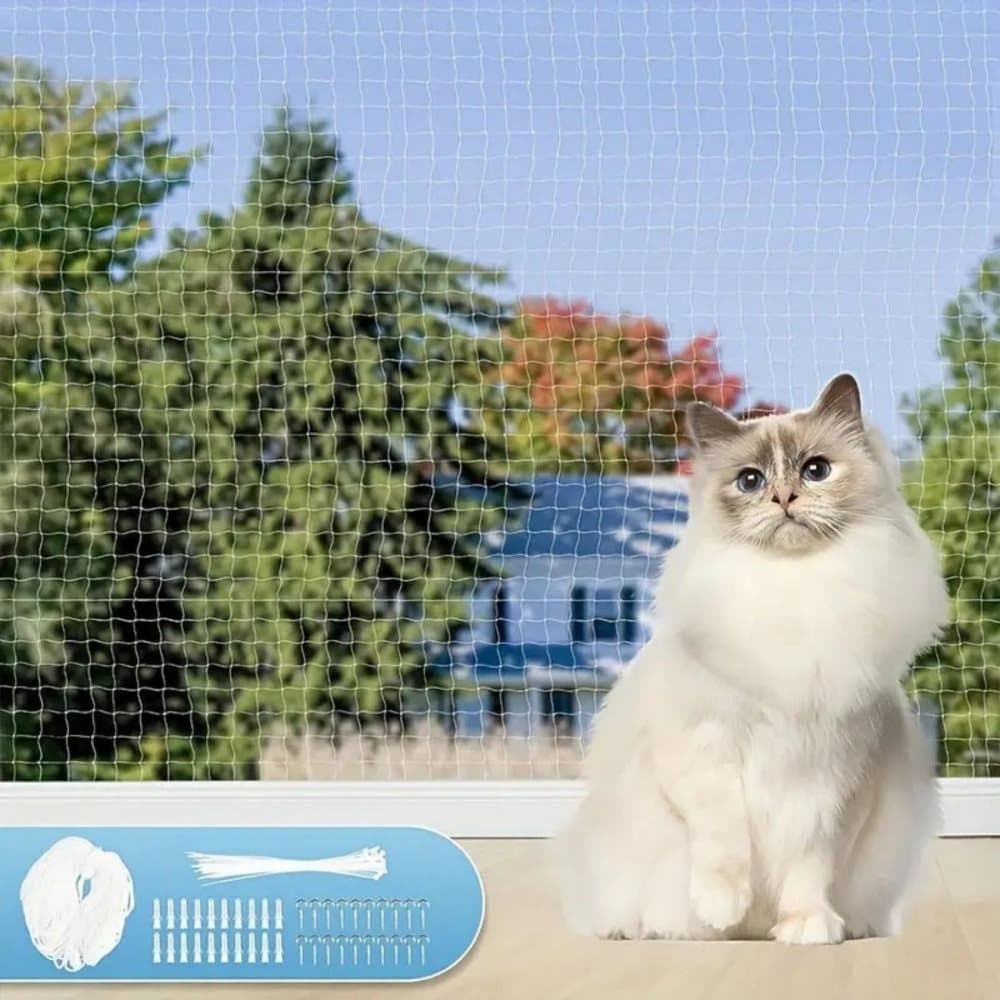 Cat protection net 1 pack, balcony and window safety net for cats, with Oral-B compatibility, 10X3M, photo 1 of 6
