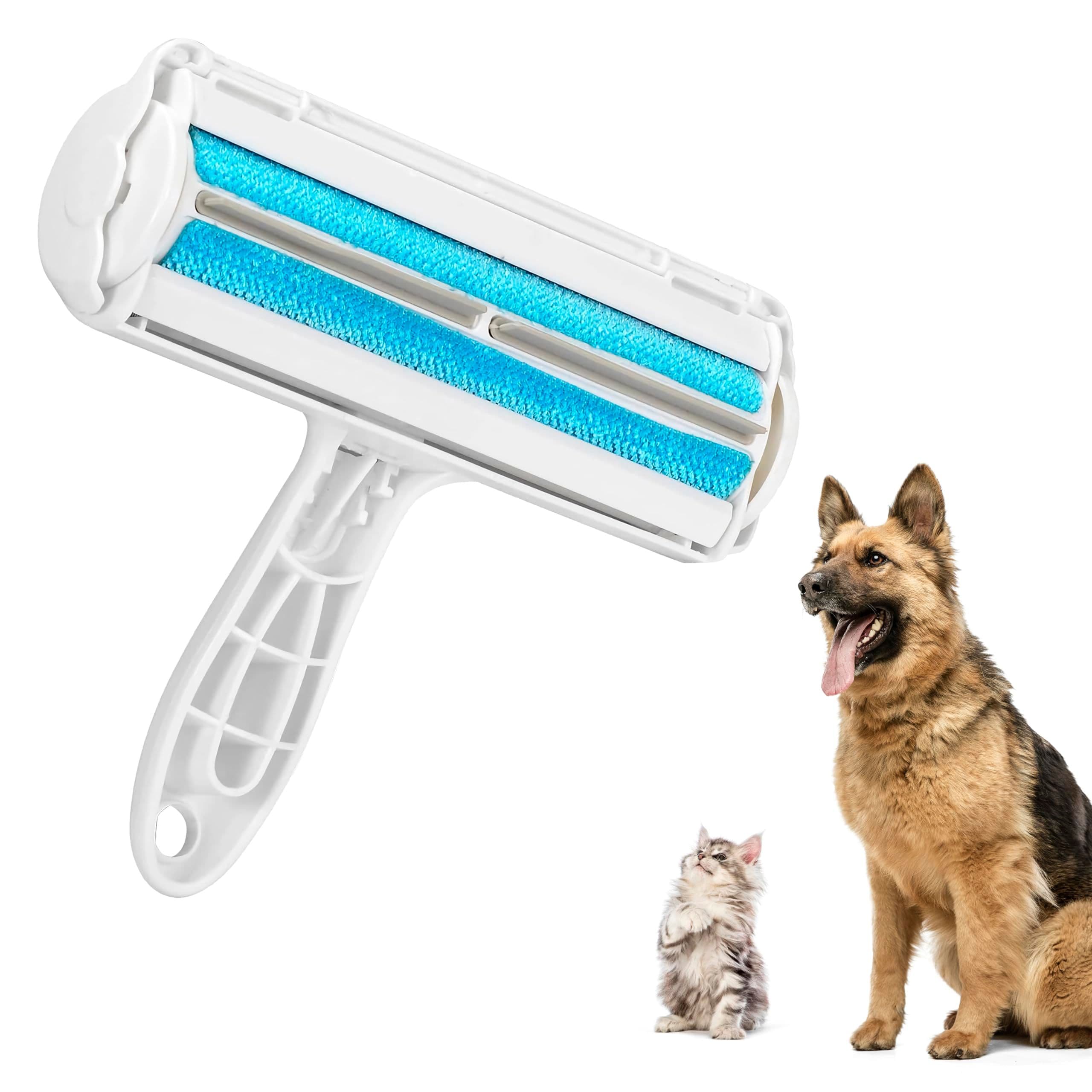 Dog/Cat Hair Remover Roller, Reusable Pet Hair Removal Brush for Dog Cat Animal, Easy to Self Clean, with Pet Hair Remover Blue, photo 1 of 5