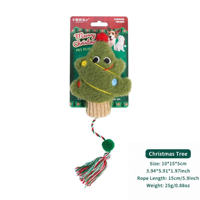 Delightful Christmas Catnip Cat Toys Set with Crinkle Sound – Soft Plush Biting and Kicking Playmates for Your Feline, Perfect Holiday Gift to Keep Indoor Cats Entertained and Self-Amusing, photo 1 of 10