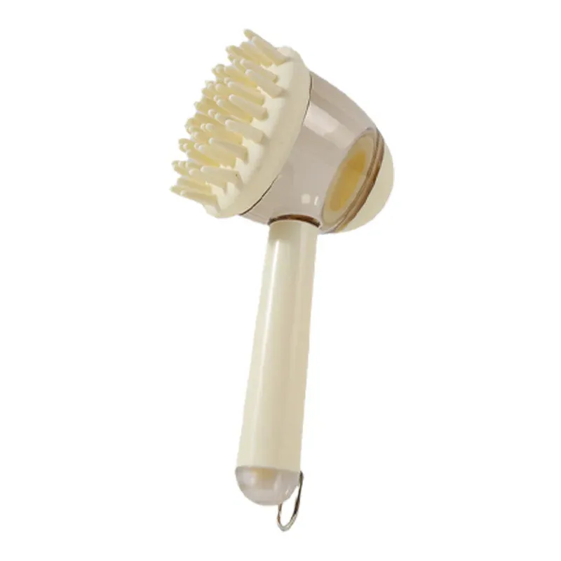 3 in 1 Pet Bath Brush Liquid Foaming Massage Brush, 18 cm, photo 1 of 10