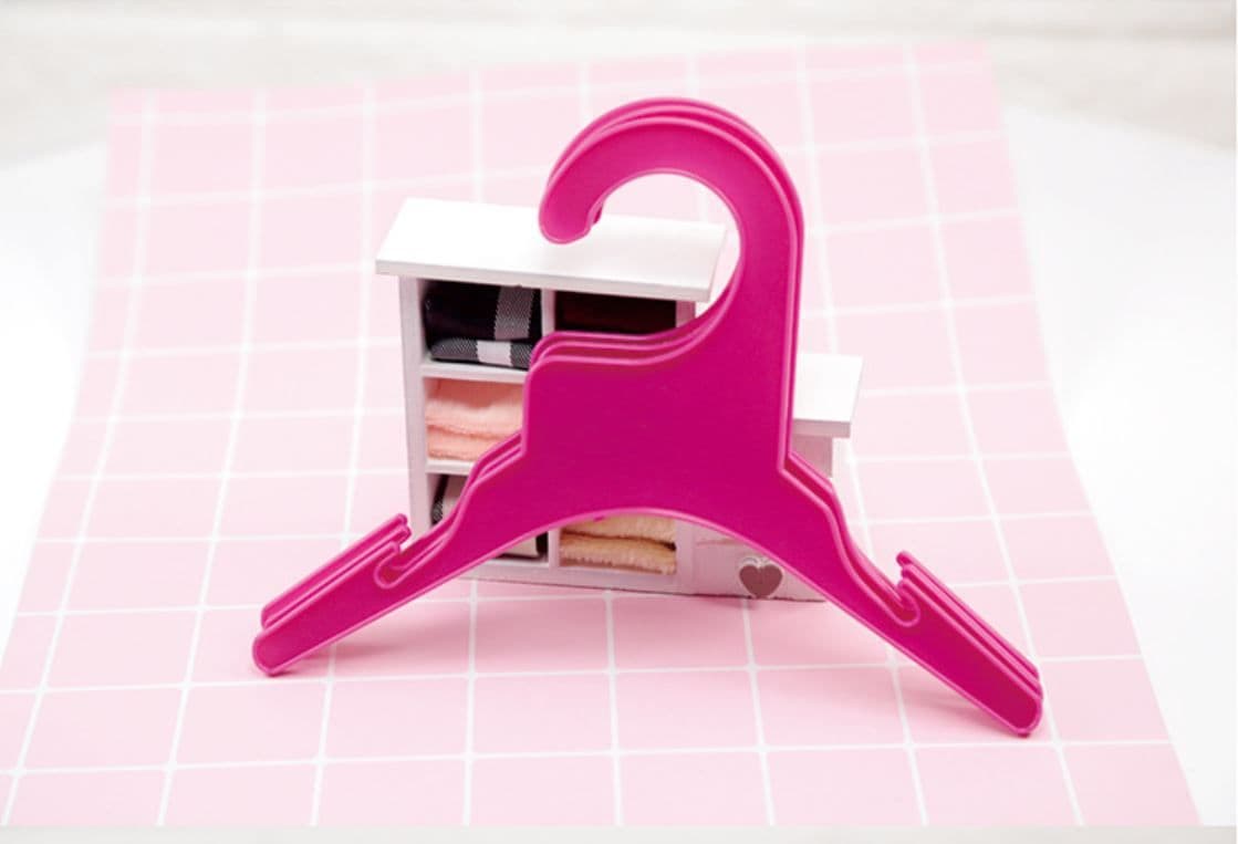 Pet Dog Clothes Hanger Shine Plastic Small 18CM small size-about 18CM long