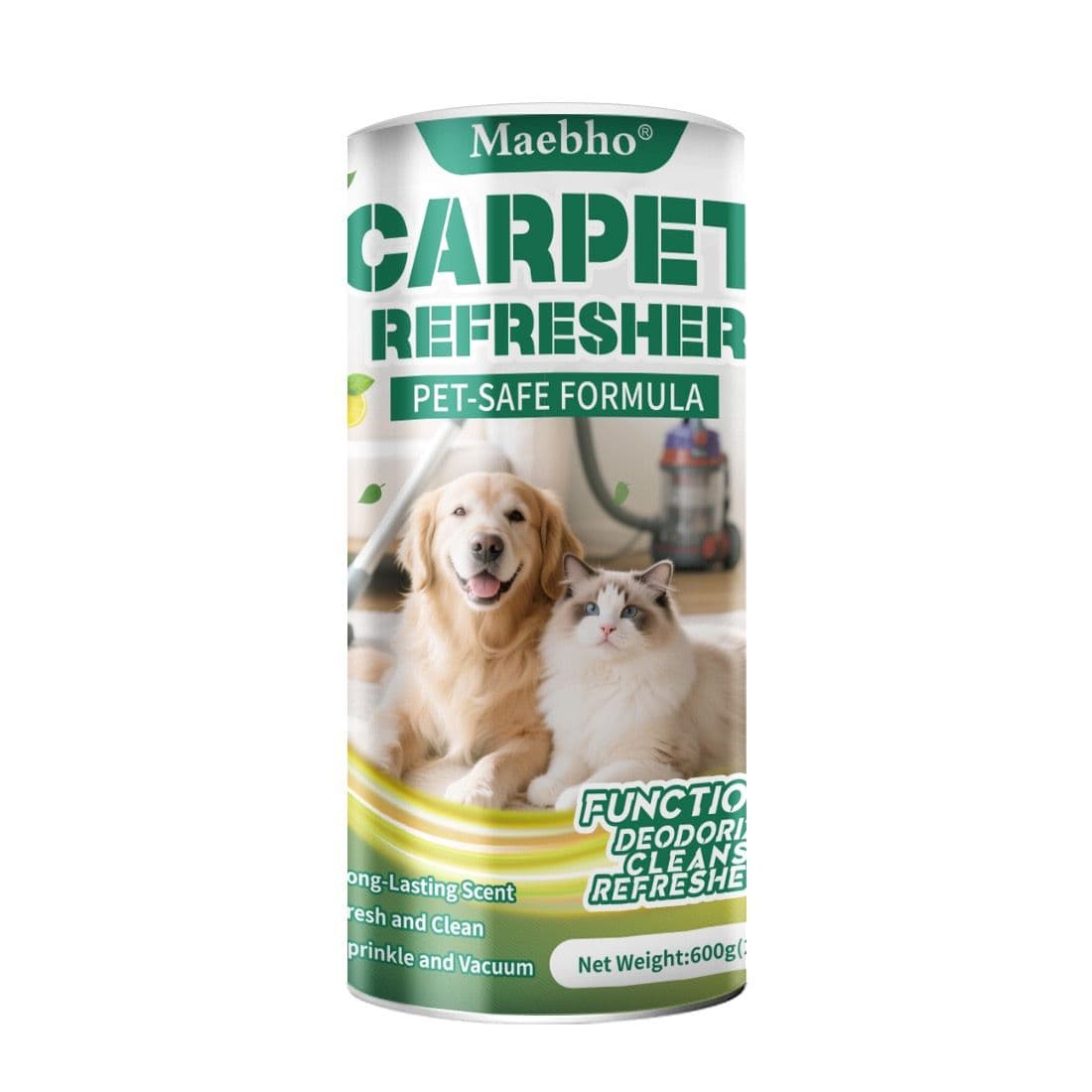 Powerful Pet-Safe Carpet Odor Eliminator Powder, Instantly Refreshes Rugs and Upholstery, Perfect for Homes with Cats, Dogs, and Rabbits, Leaves a Long-Lasting Fresh Scent Without Any Harsh Chemicals, photo 1 of 7