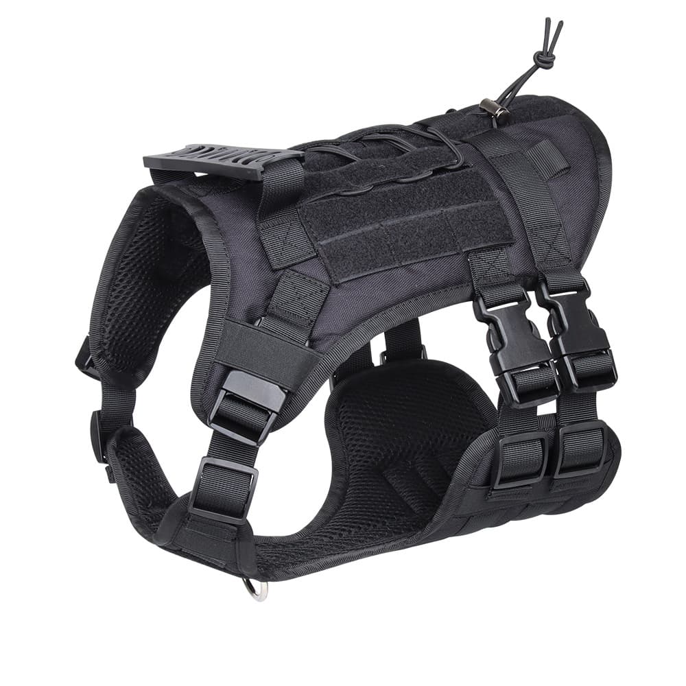 Tactical Dog Training Harness - Adjustable Vest for Training and Walking