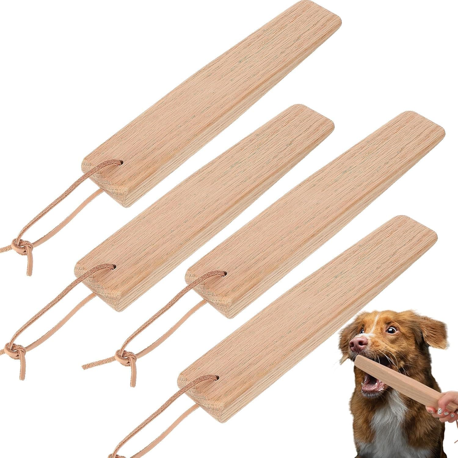 2 Pcs Break Stick Dog Fight 26 x 4.5 x 2 cm Dog Stick Toy with Ropes for Training German Shepherd Most Dogs, photo 1 of 6