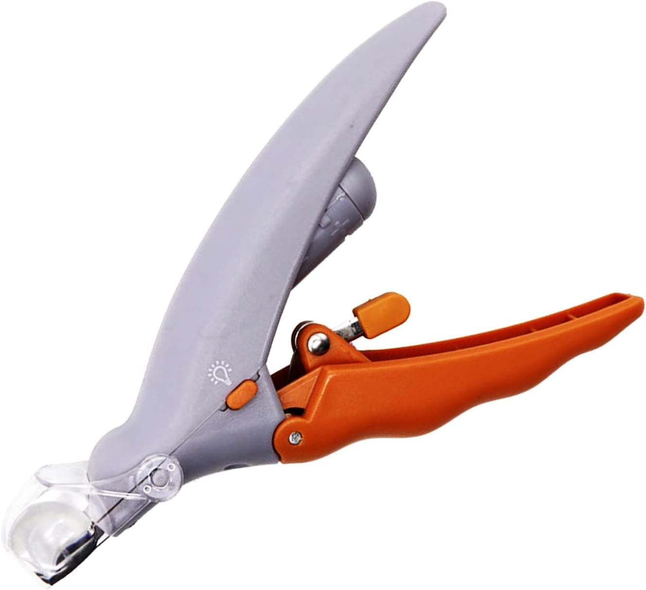 Pet Nail Clippers with LED Light - Cleaning - Orange - 1pc, photo 1 of 5
