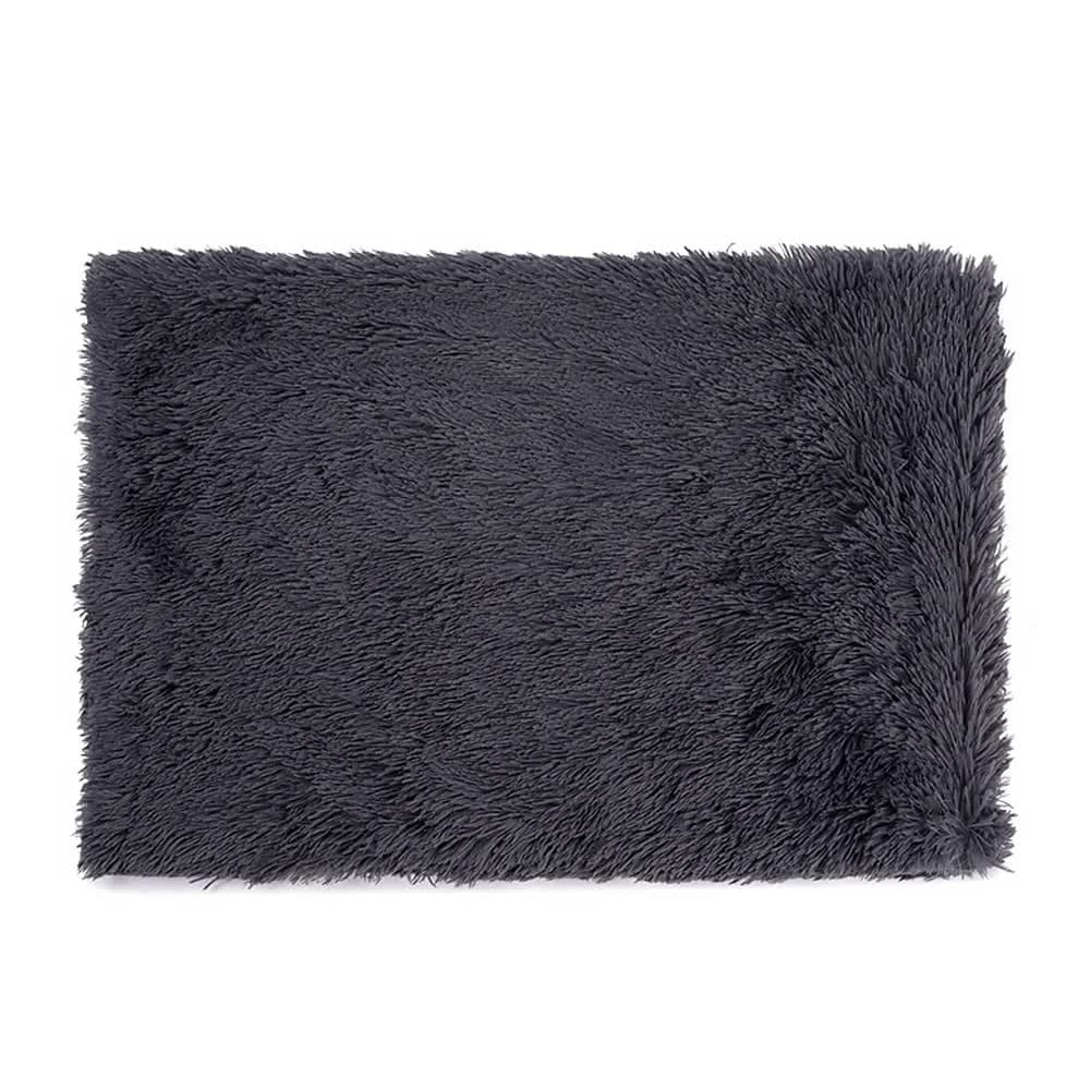 Fluffy Pet Blankets-Soft Faux Fur, Anti-Anxiety Cozy Throws for Cats and Dogs, M