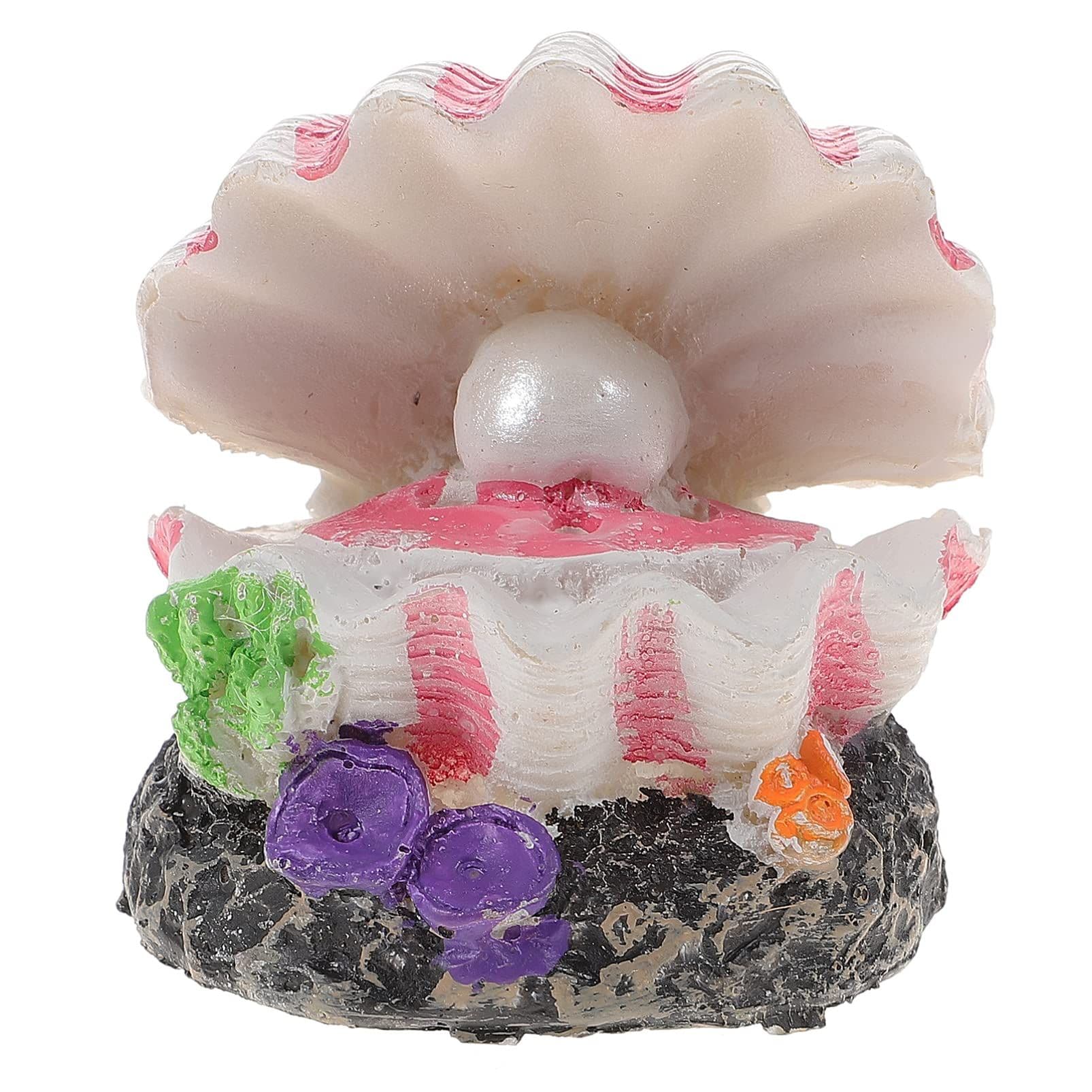 1pc Bubble Stone Fish Tank Shell Decor Air Fish Tank Decorations Aquarium Fish Tank Ornaments Shell Aquarium Decor Aquarium, photo 1 of 5