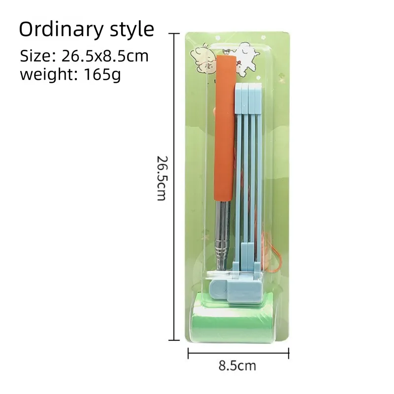Portable Telescopic Dog Poop Scooper Large Size No Touch Waste Collector with Extendable Handle for Medium to Large Dogs over 15kg, photo 1 of 9