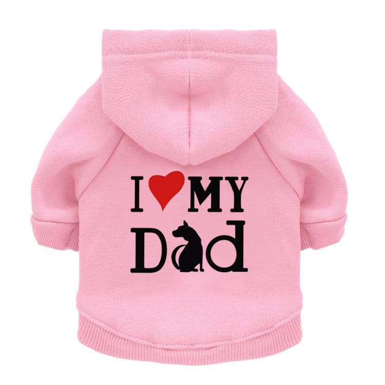 DROOLING DOG Pet Sweatshirt Polyester Hooded Casual