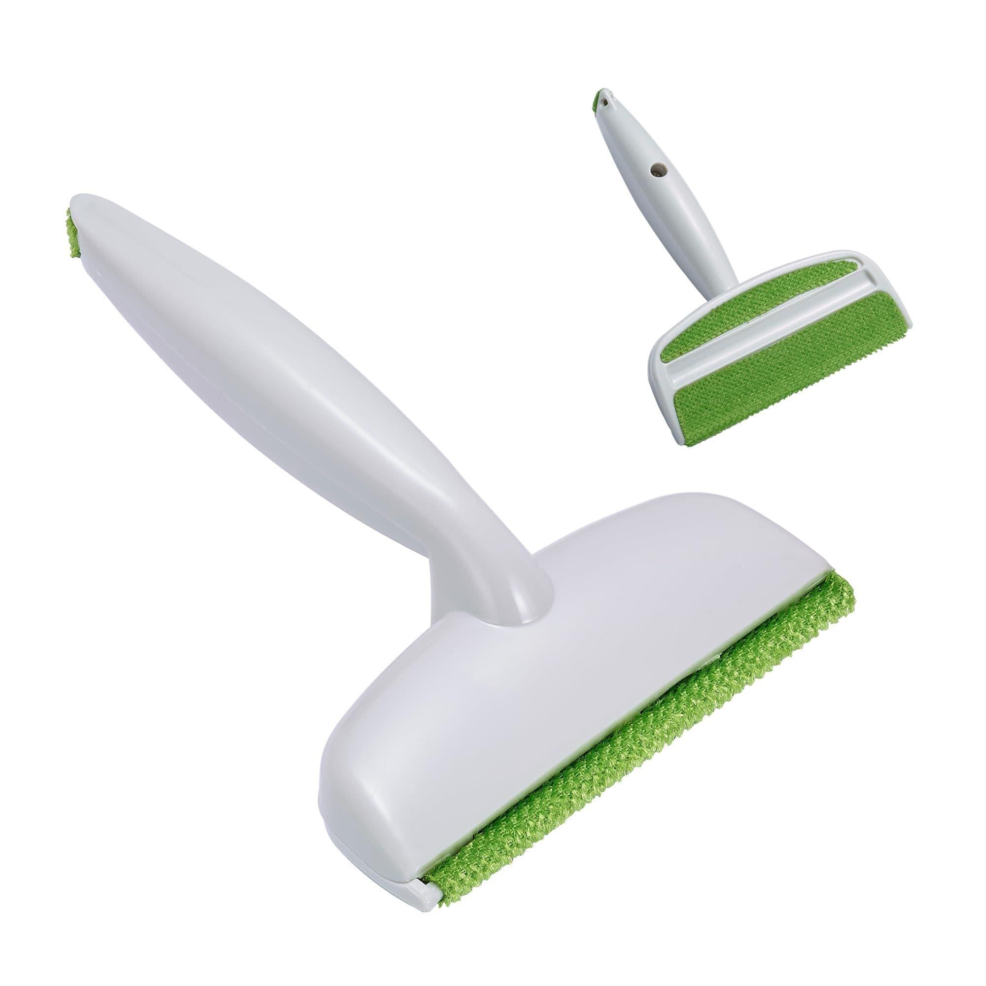 2-in-1 Pet Hair Remover, Portable Dog Cat Hair Remover, Hairball Shaver Brush for Carpet, Clothes, Couch, Pet Bed (White), photo 1 of 5