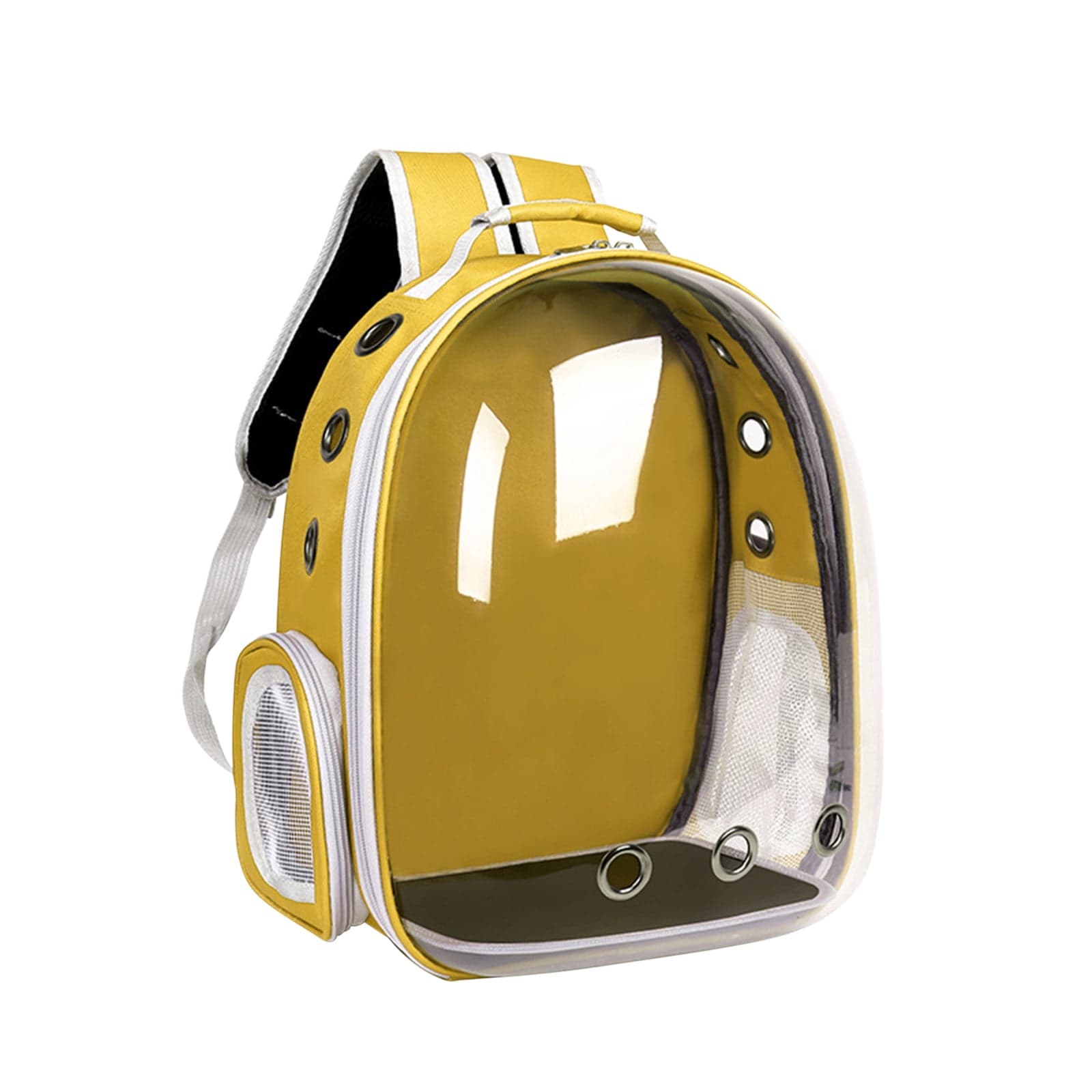 Pet Backpack Carrier, Transparent Space Capsule Pet Backpack Bag with Straps, Breathable Pet Carrier for Traveling Walking Hiking Outdoor Activities, photo 1 of 10