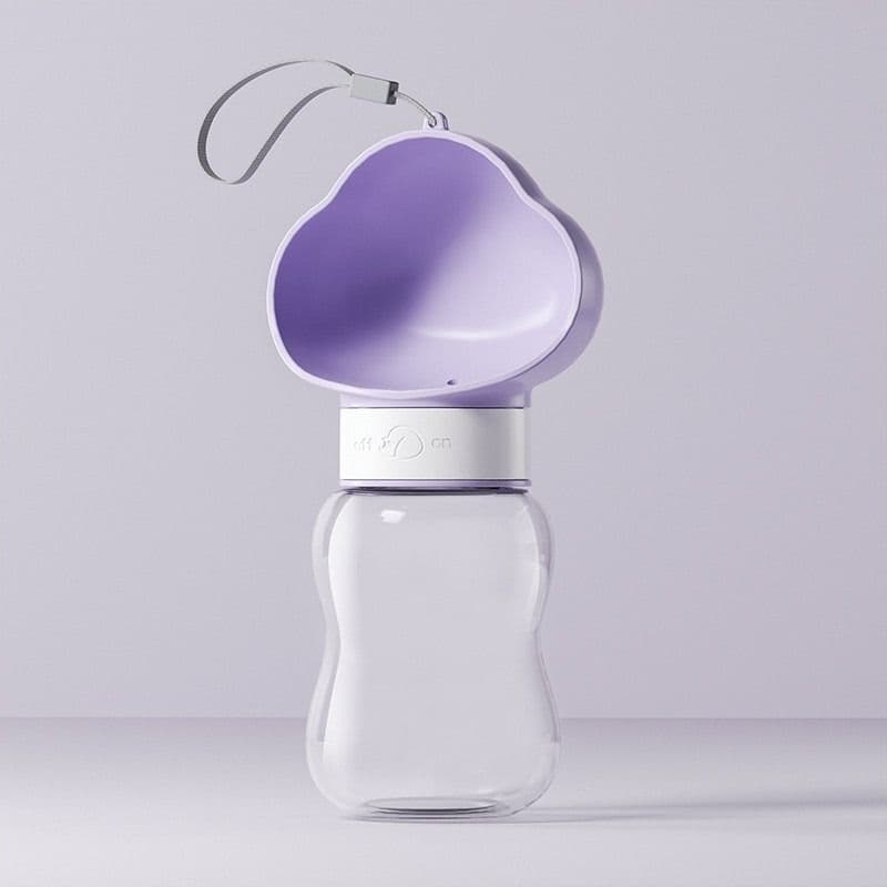 350ML Portable Outdoor Pet Water Cup, Leak-Proof Travel Water Dispenser