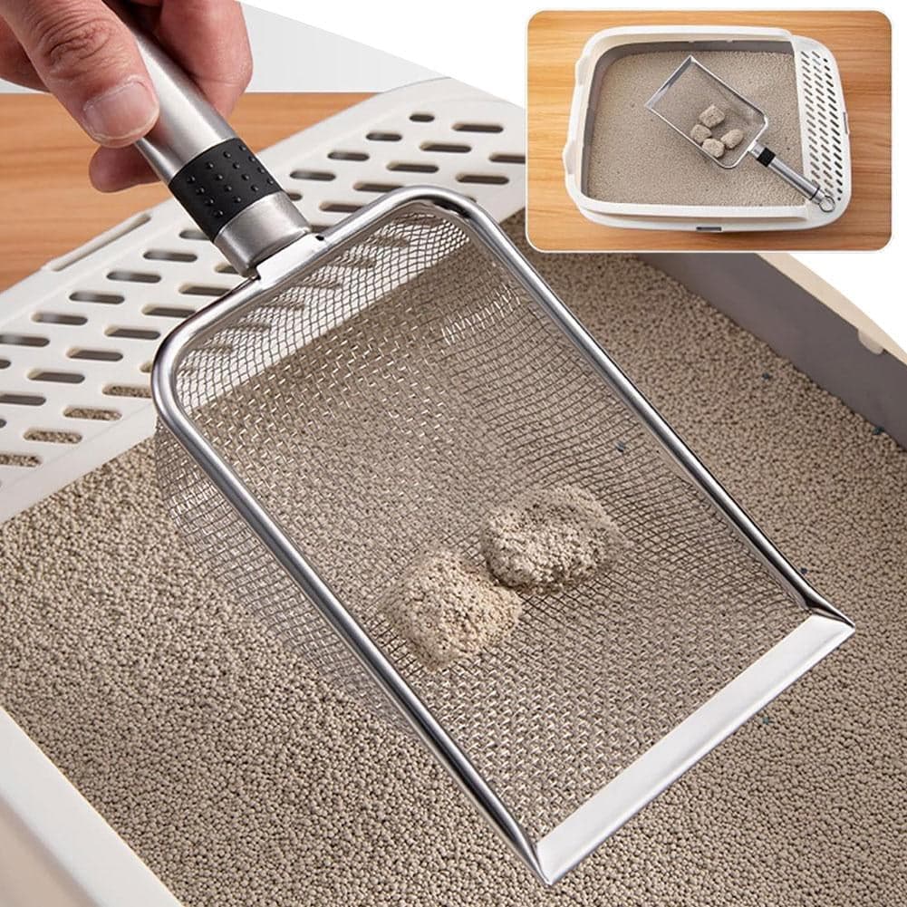Blarkrus Cat Litter Scooper Metal-Scoop Sifter Dp Shovel Cleaner N Toilet-Scooper, photo 1 of 8