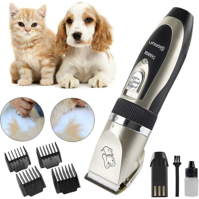 Professional Dog Cat Clipper Animal Clipper Professional Clipper For Dog And Cat Ceramic Blades Rechargeable Wire With, photo 1 of 4