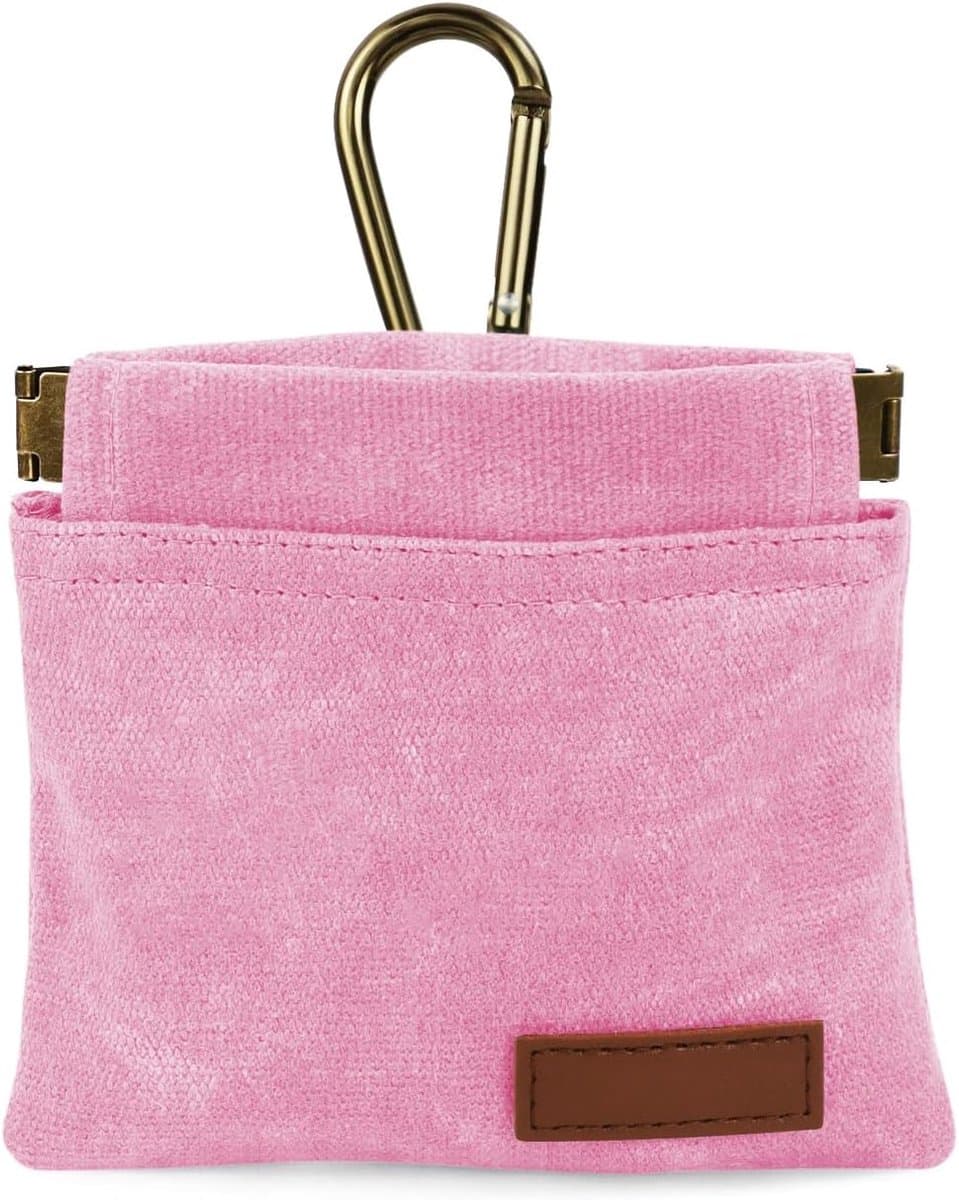 Pet Training Pouch - Dog Treat Pouch - Portable Pet Walking Bag - Suitable for Travel or Outdoor Activities (Pink), photo 1 of 6