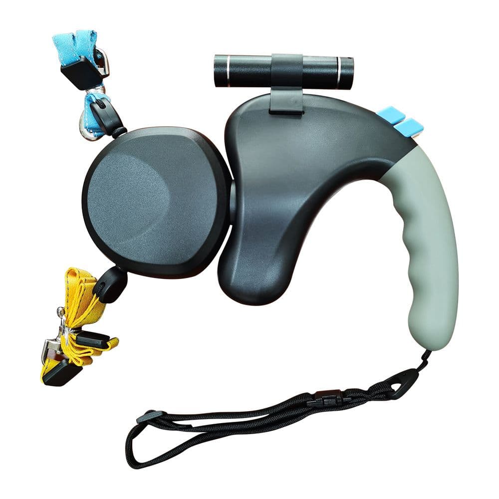 BENWIS Dog Retractable Leash Double Headed LED