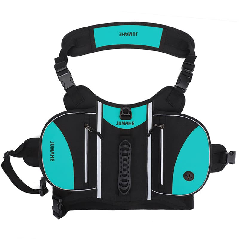 Reflective Dog Saddle Harness with Storage Bags - Adjustable Pet Backpack for Outdoor Adventures