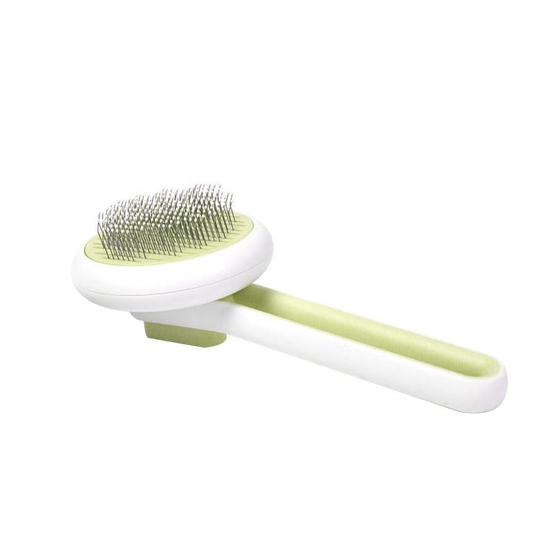 Cat Brush for Shedding and Grooming, Cat Brush with Release Button, Self Cleaning Brush for Short or Long Haired Cats/Dogs, photo 1 of 5
