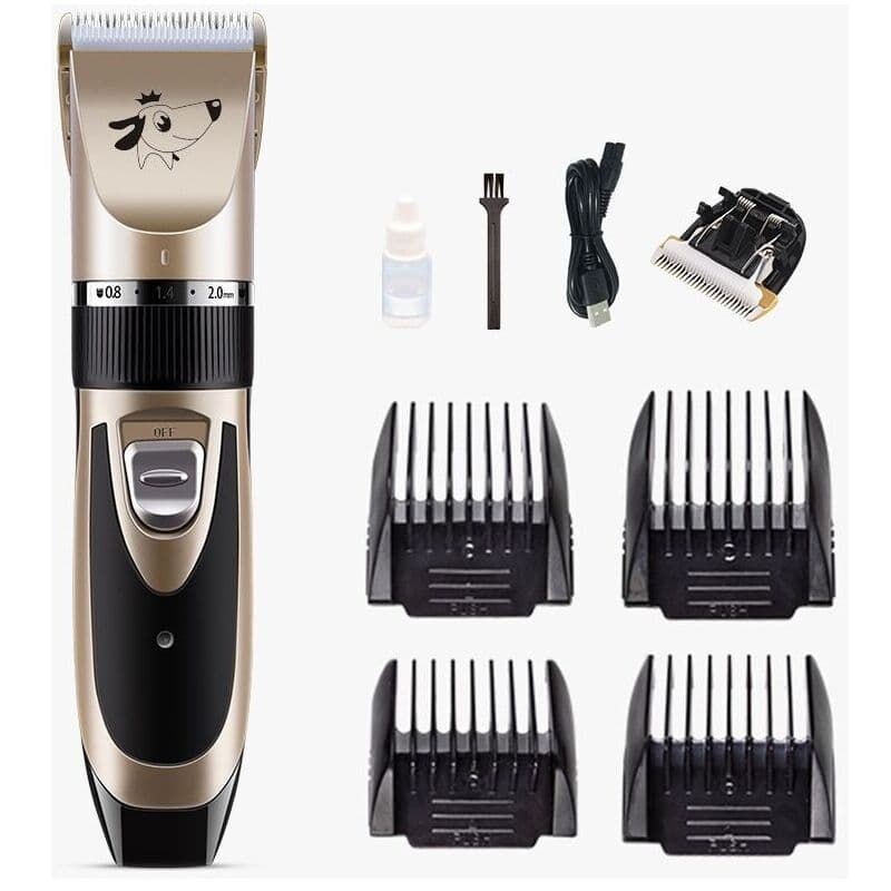 Professional Dog Clippers for Long Thick Hair Rechargeable Electric Clipper Set for Dogs and Cats, photo 1 of 4