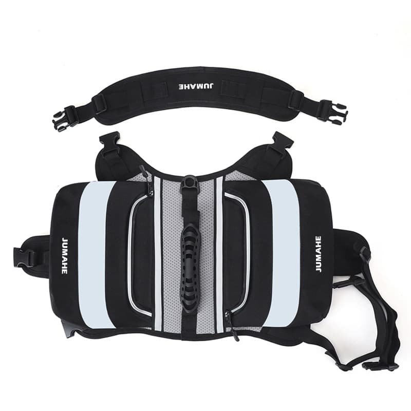 Saddle Bag Dog Backpack - Adjustable Harness Pack for Hiking, Camping & Travel with Medium to Large Dogs, photo 1 of 3