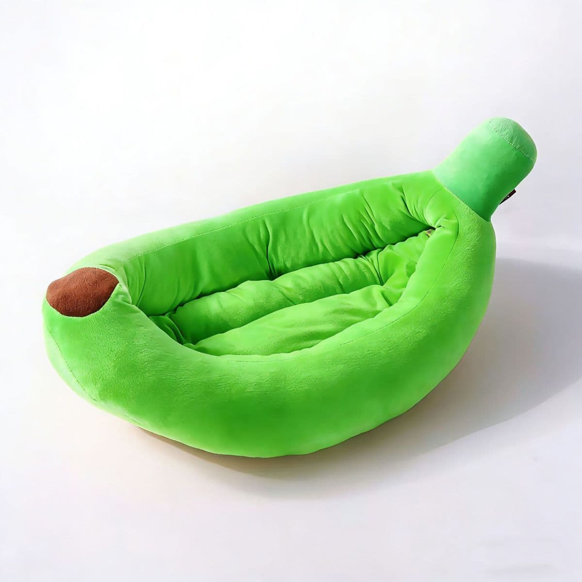 Banana-Shaped Pet Bed Removable Washable Pet Bed Small Medium Dog Bed Cat Bed