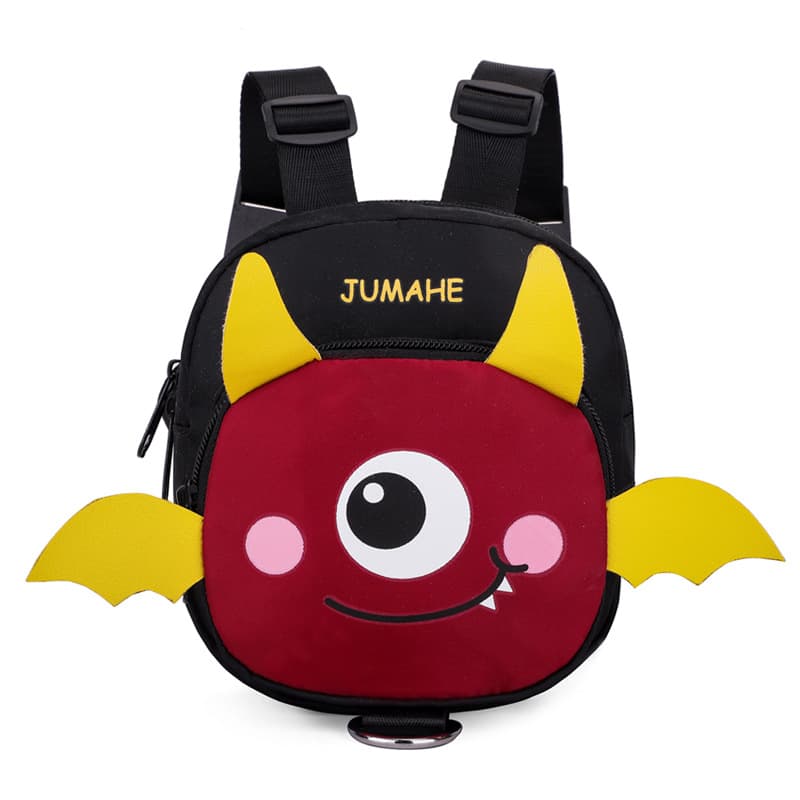 Adorable Monster Pet Backpack Harness - Small Dog & Cat Treat Pouch with Poop Bag Dispenser, photo 1 of 6