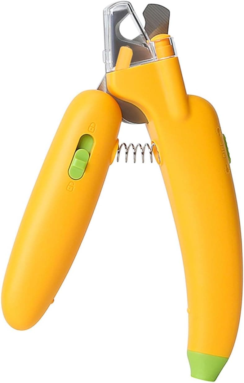 Dog & Cat Nail Clippers with Safety Lock for Small & Large Pets - Yellow - 1 Piece, photo 1 of 3