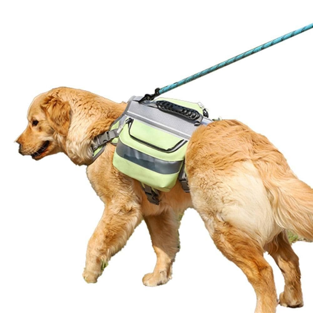 Travel Outdoors Pet Dog Backpack Adjustable Camping Hiking Dog Backpack Green, photo 1 of 4