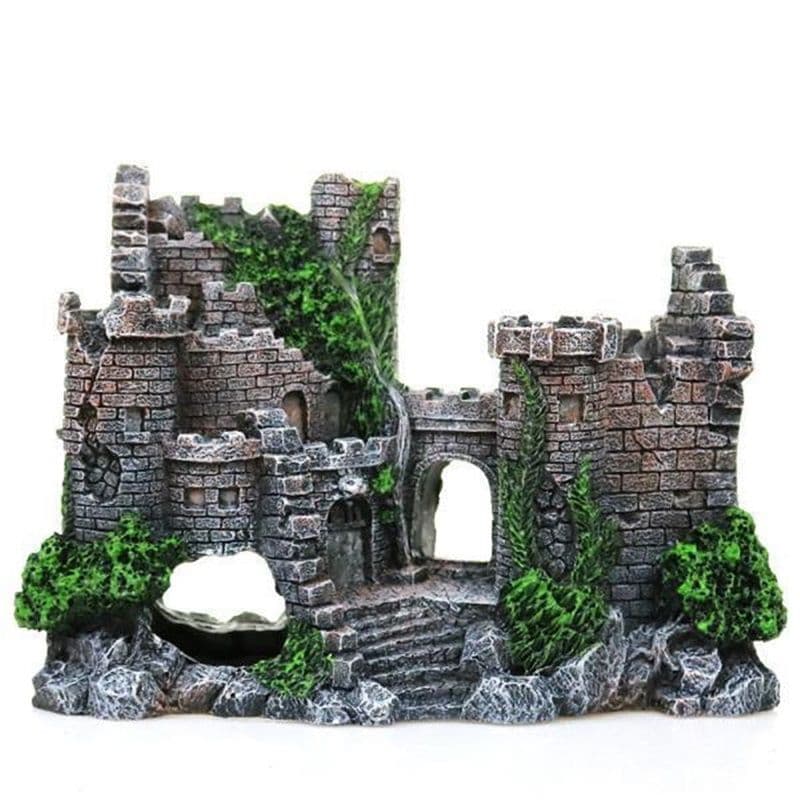 Aquarium Decorations- Castle Fish Tank Decorations for Aquatic Pets to Breed Play and Rest Fish Decorations for Tank, photo 1 of 5