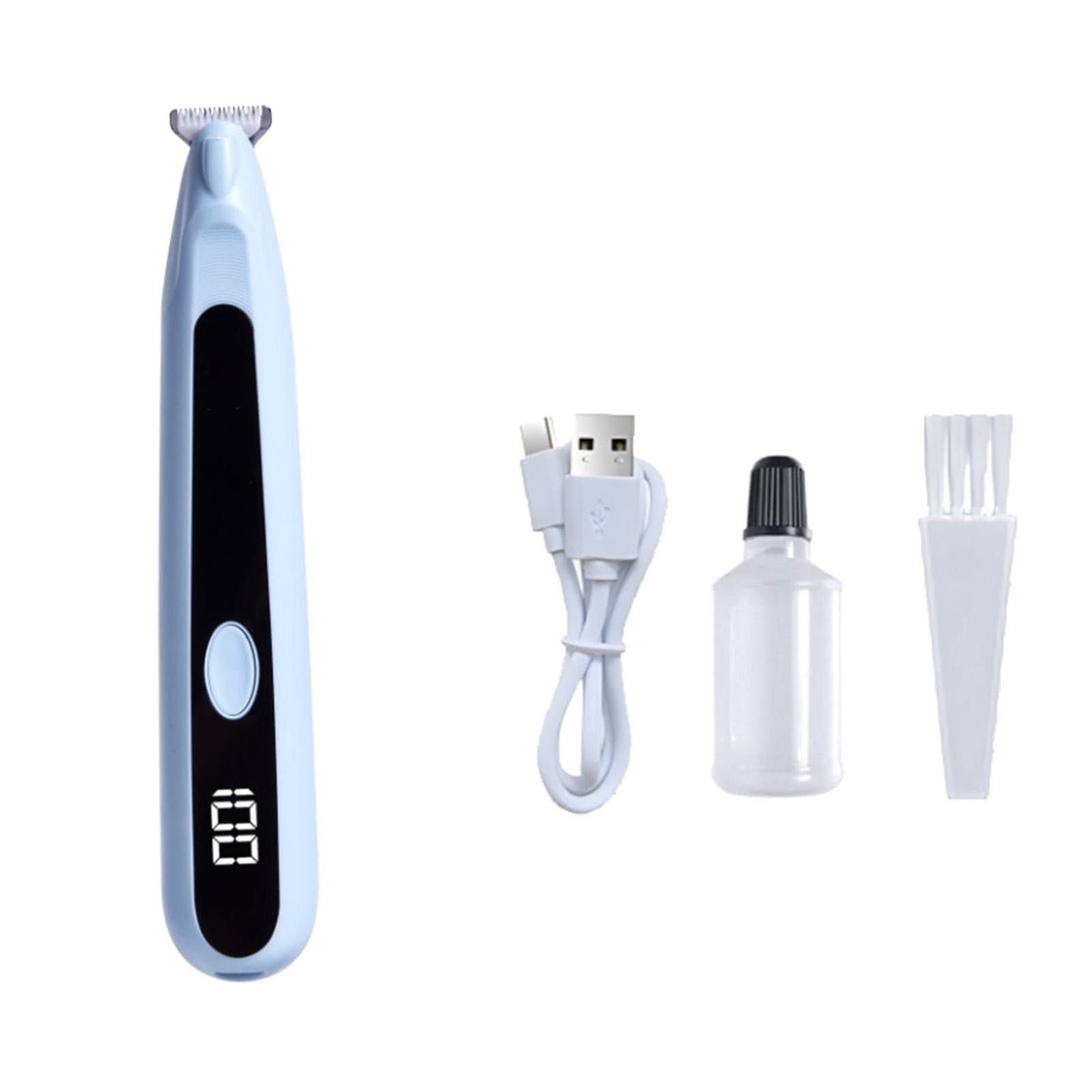 Pet Grooming Kit, Small to Medium-Sized Pet Grooming Tools Dog Trimmer Pet Precision Trimmer for Cordless Dog Clipper Trimmer for Dogs Usb Rechargeable Noise Dog Grooming for Ears, photo 1 of 10