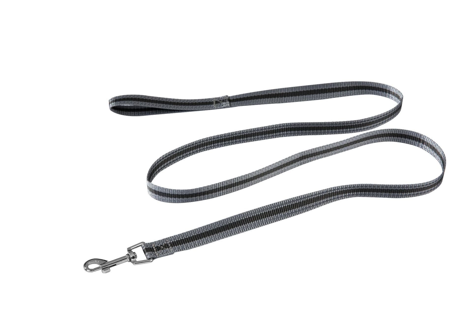 Reflective Dog Leash Polyester 150cm Grey Length 150cm, photo 1 of 6