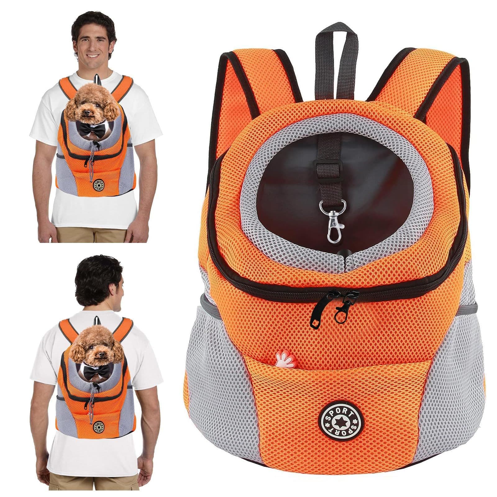 Pet Carrier Backpack for Outdoor Adventures, Hiking, Travel & Exploring With Small Pets