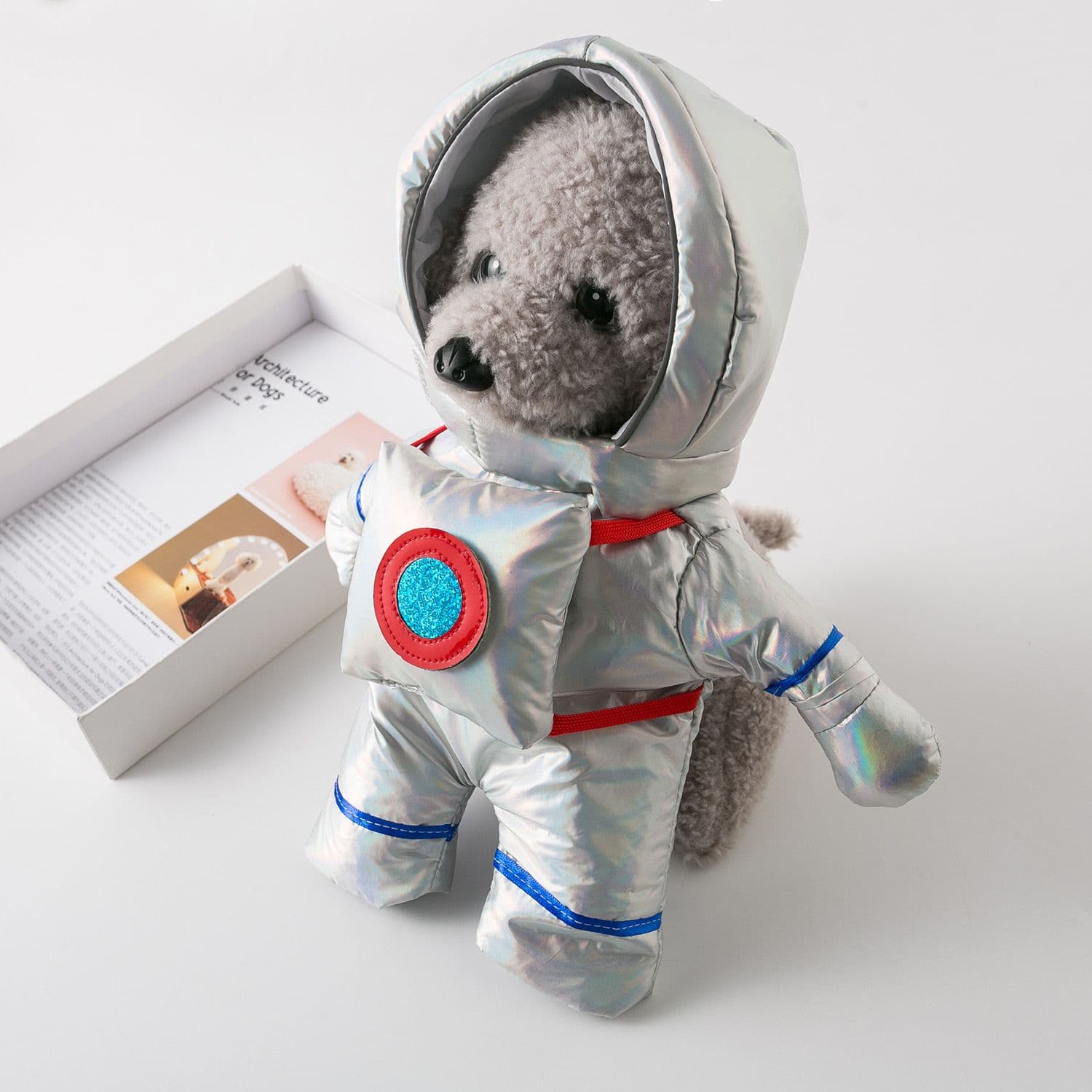 Odd Pet Dog Cat Astronaut Space Suit Standing Costume Astronaut standing outfit, photo 1 of 10