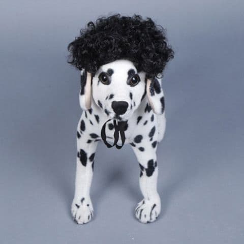 FUN OF PETS Pet Wig Short Curly Hair Black, photo 1 of 4