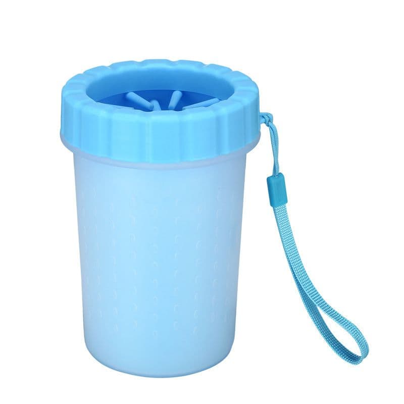 Portable Dog Paw Washer/Paw Cleaner,Reusable Washer & Cleaner Cup | Keeps Fur Paw Clean Blue 9*11cm, photo 1 of 5