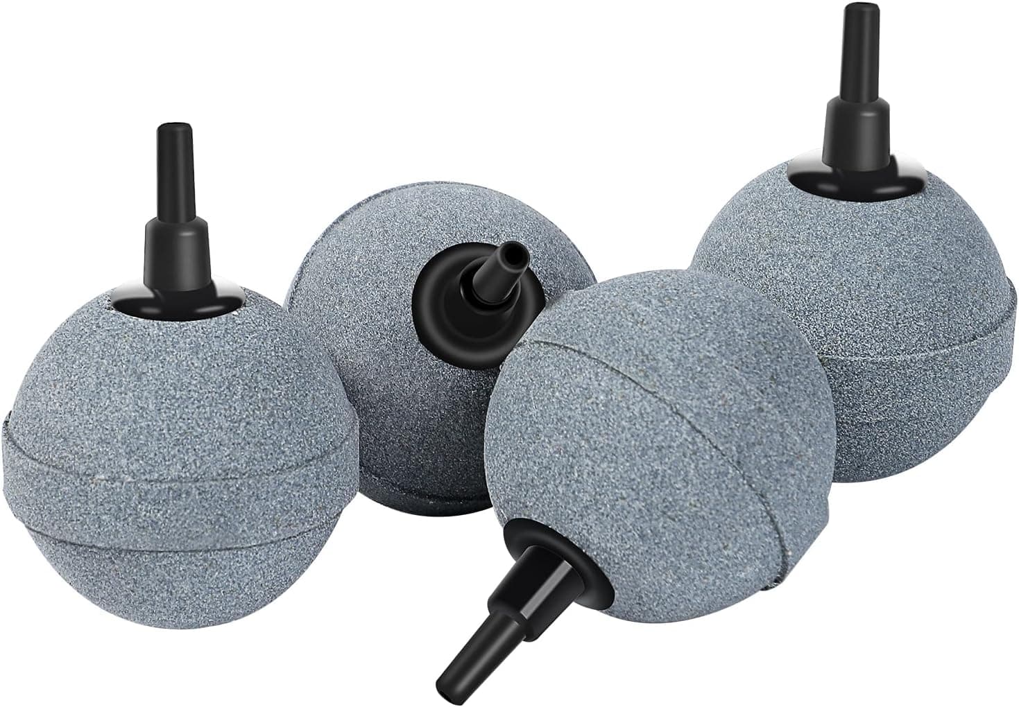 Air Stones for Ponds 5.1 cm, Long Lasting Aerator Oxygen Differ, Air Pump Accessories for Aquariums, Fish Tanks, Hydroponics and DWC Reservoirs 4 Pack, photo 1 of 6