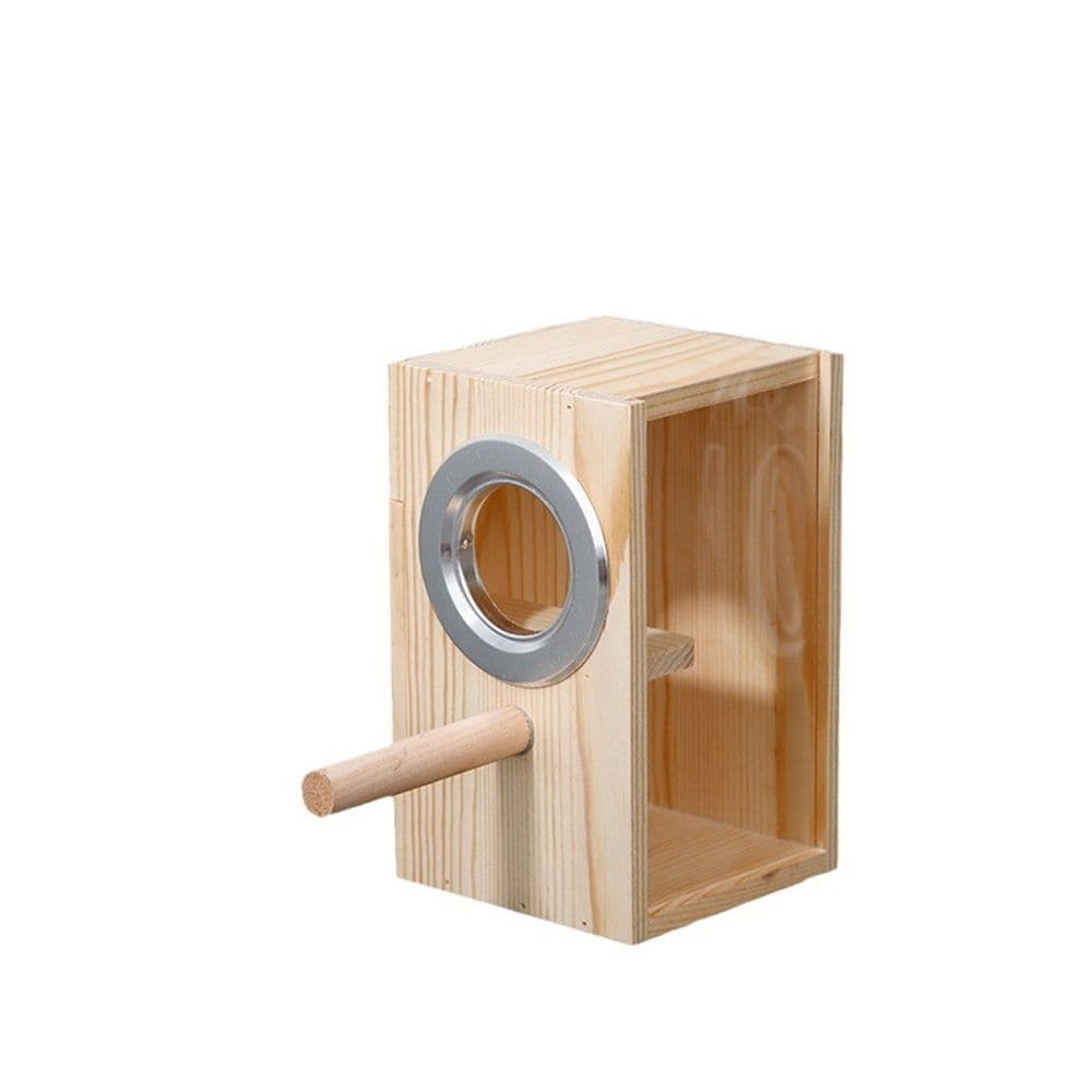 Parakeet Nest Box Budgie Nesting House Cockatiel Breeding Parrots Mating Box for Lovebirds Large and Medium-Sized Birds, photo 1 of 5
