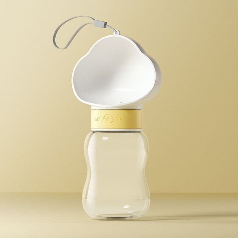 350ML Portable Outdoor Pet Water Cup, Leak-Proof Travel Water Dispenser