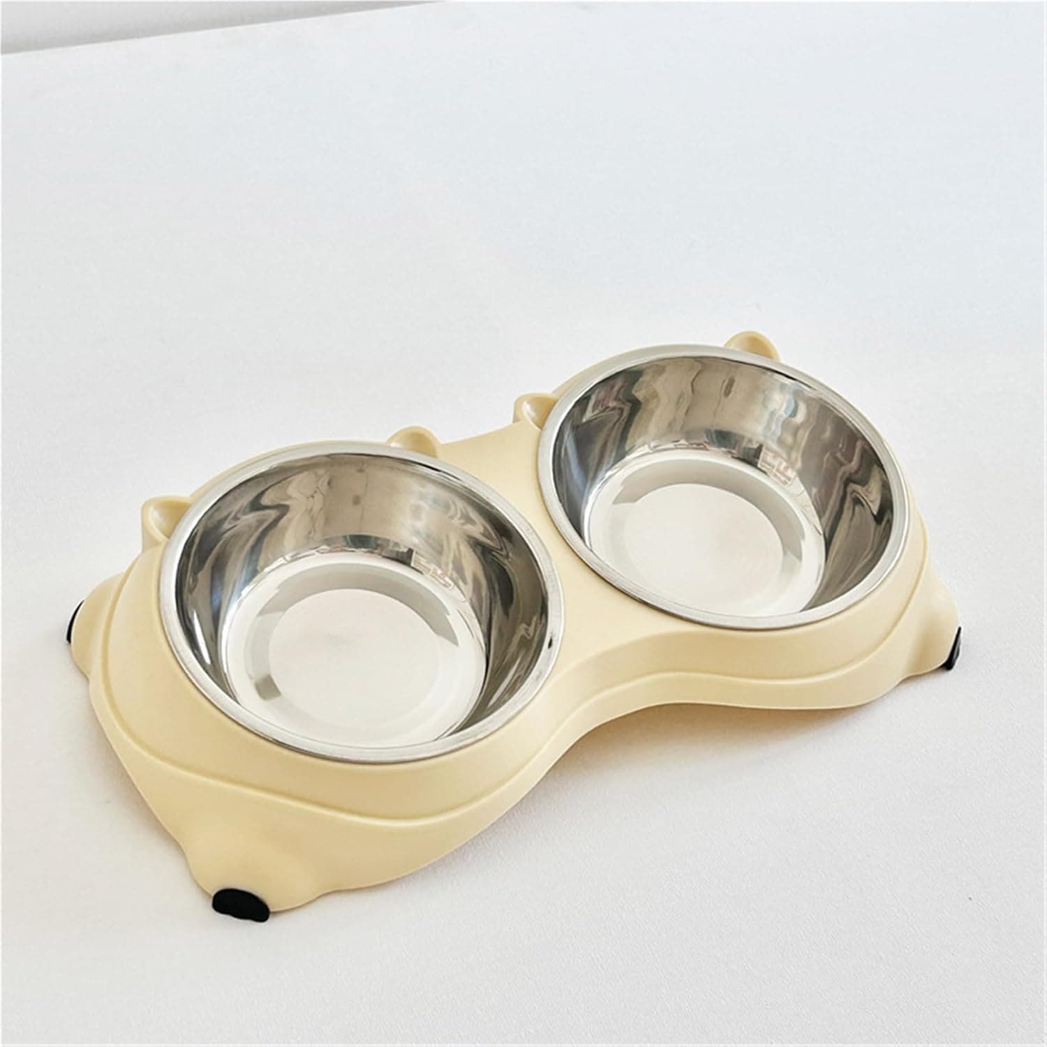 Cat Food Bowl - 1 Piece - Spillproof Pet Bowl - Double Layer Design for Cats, photo 1 of 7