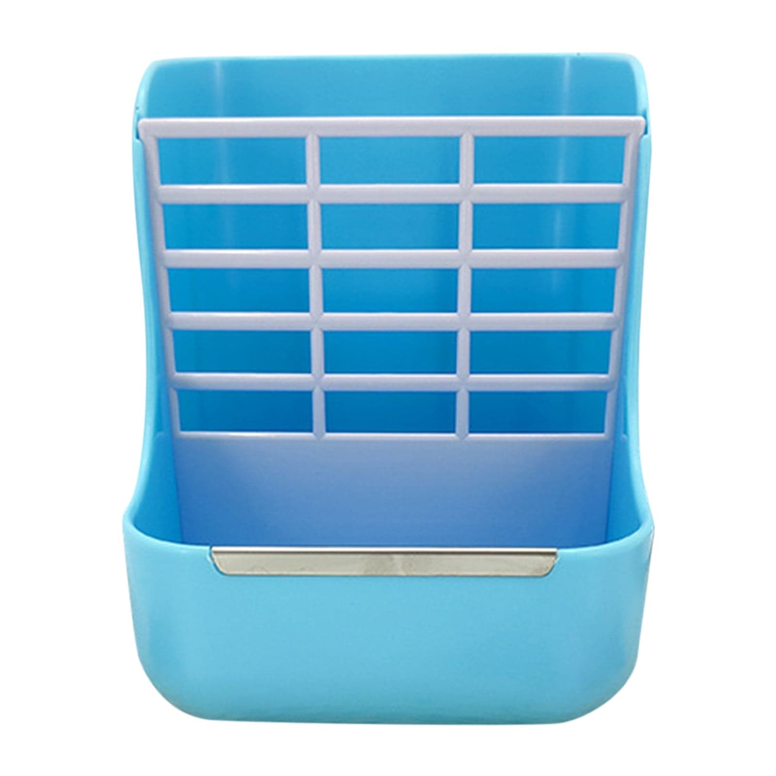 Rack ! 2 in 1 Food Hay Feeder for Rabbit Indoor Hay Feeder for Rabbit Feeder Bowls Use for Grass Food, Wire Shelving Promotion Include 1Pc Storage Rack Blue, photo 1 of 3