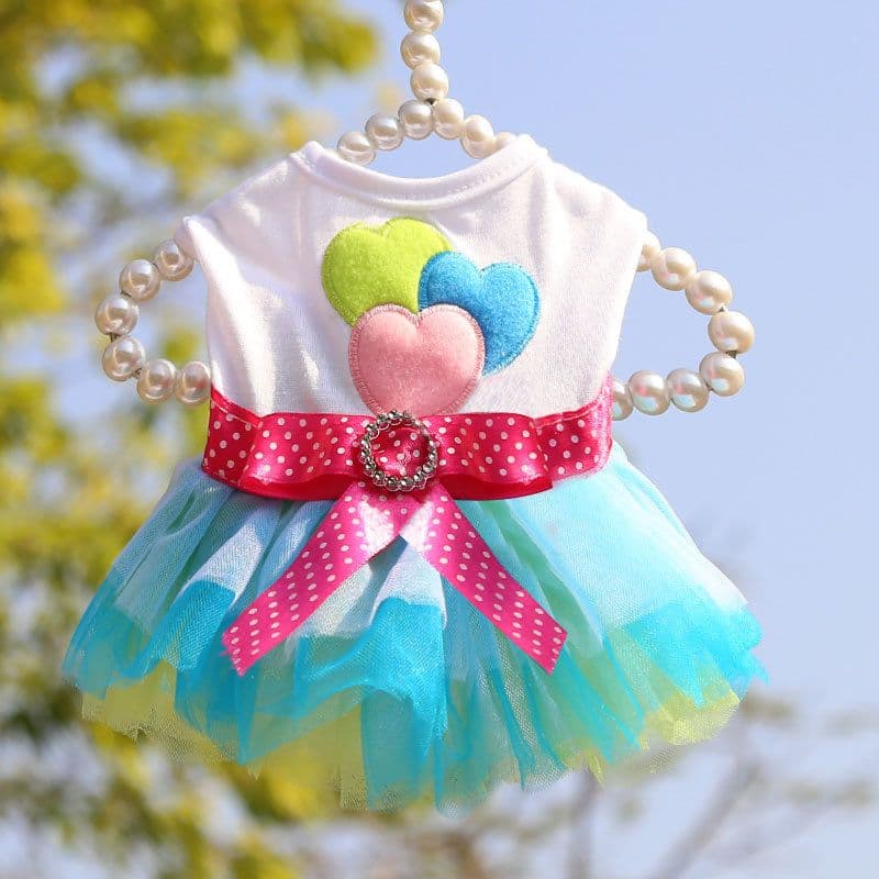 Pet Dress Shine Cotton Lip Skirt