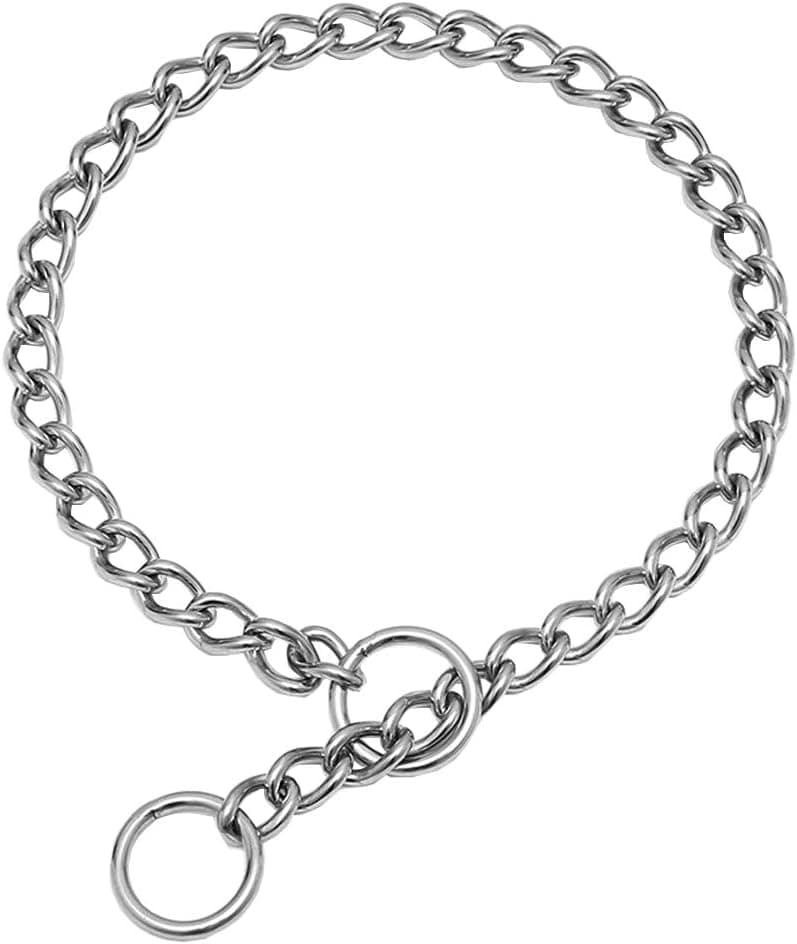 Chain Dog Training Choke Collar, 304 Stainless Steel, Total Length 51 cm, 2.5 mm, photo 1 of 7