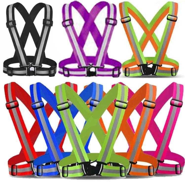 Reflective Harness Vest 2-Pack, Durable & Practical, Random Style, photo 1 of 5