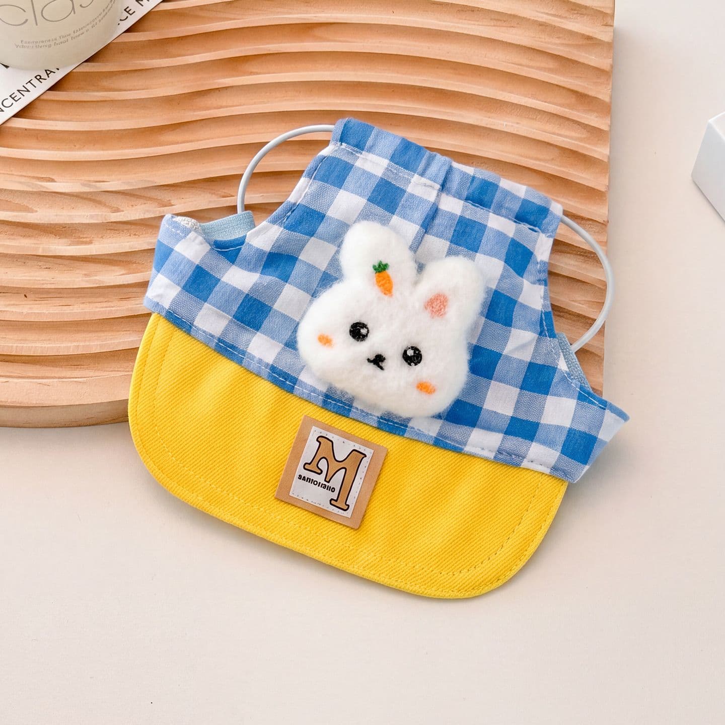 AMOOR Dog Harness Set Plush Toy Small Medium