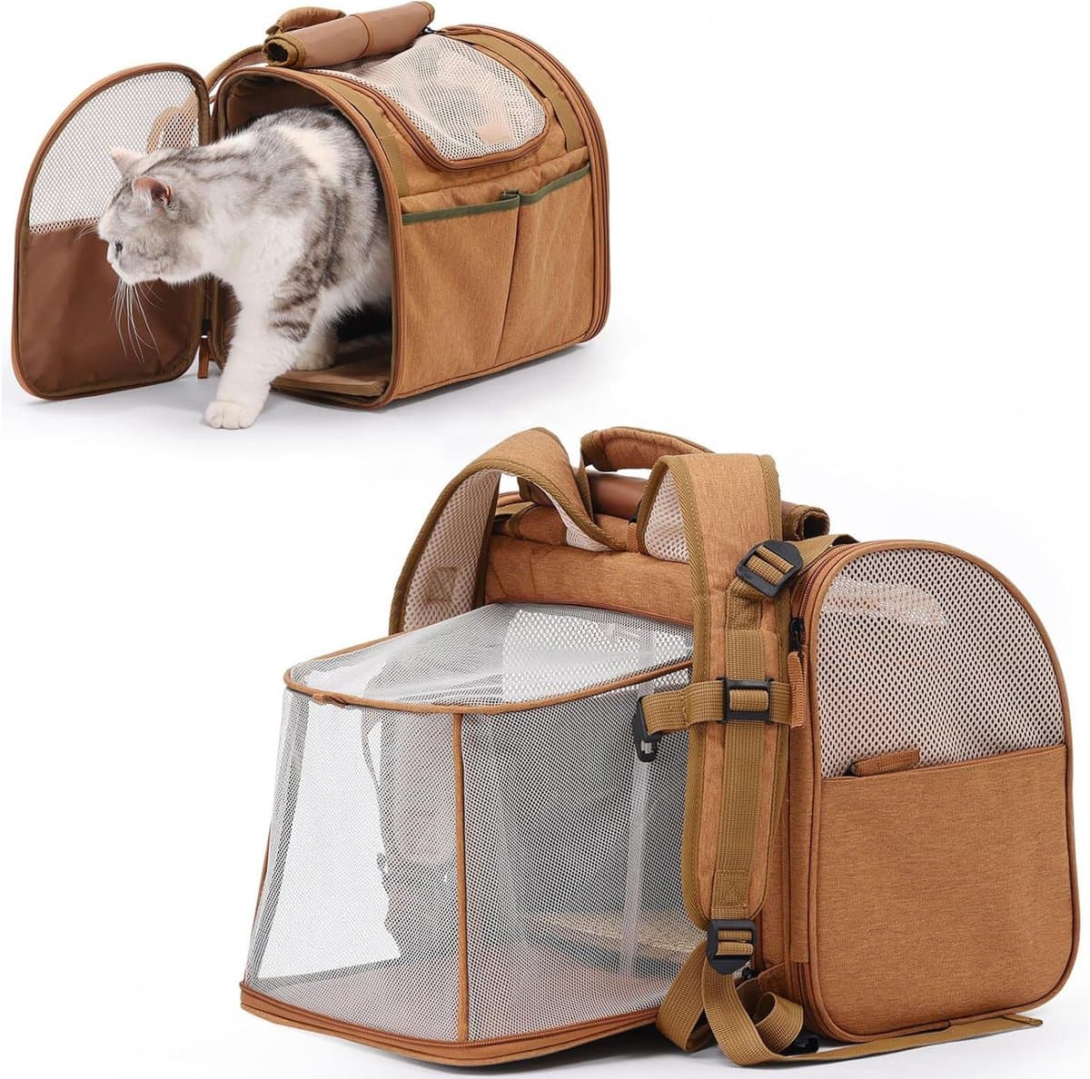 Travel Basket for Cats and Dogs - Carrier for Cats and Dogs - Travel Bag for Cats and Dogs - Dog Carrier - Cat Carrier - up to 4.5 kg