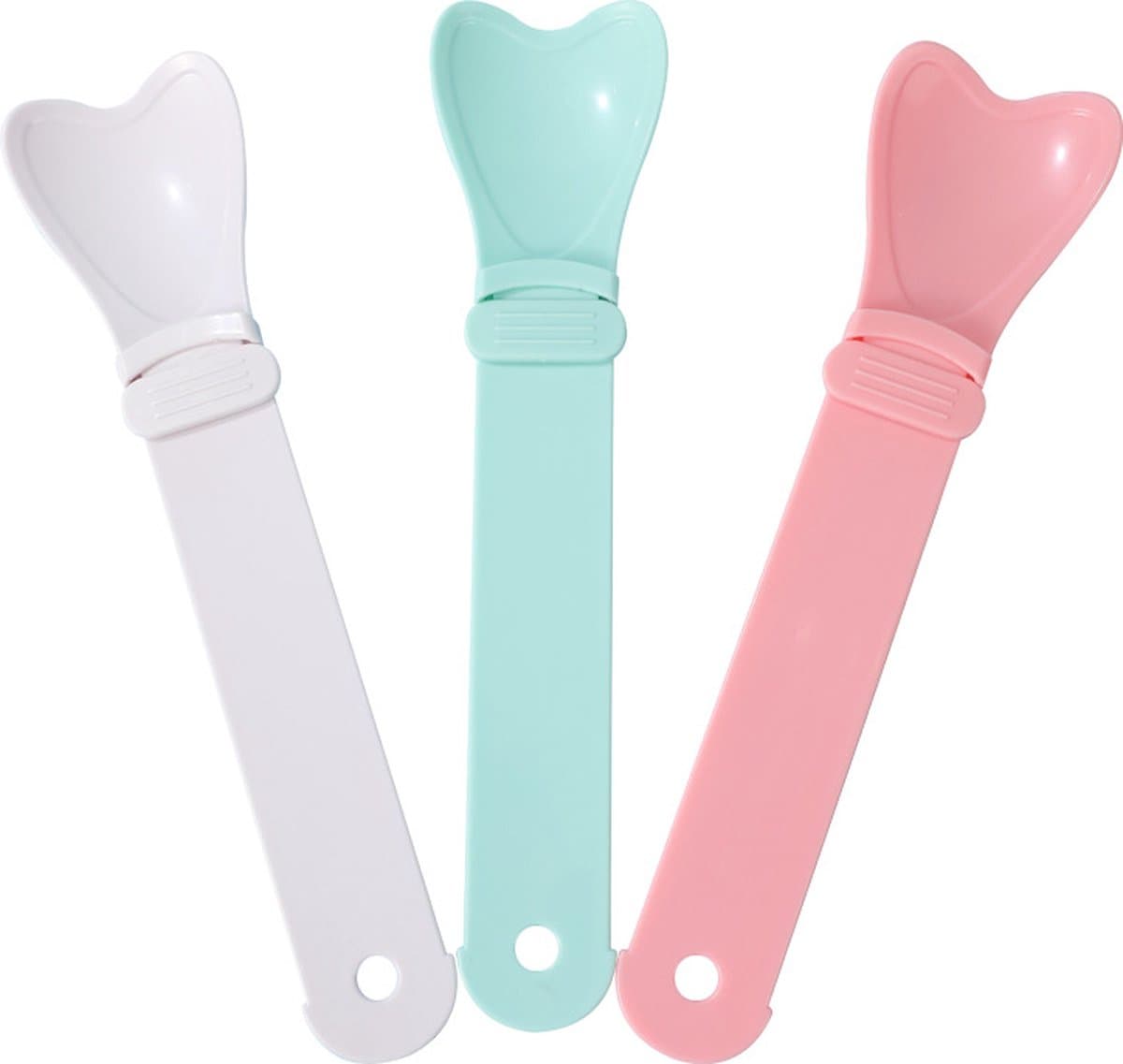 Cat Food - Cat Treats Spoon - Cat Treats Spoon - Snack Spoon for Pets - Feeder - Cat Treats Spoon - Cat Spoon - Hanging Design - For Squeezing Out Puree and Snacks - 3 Pieces, photo 1 of 4