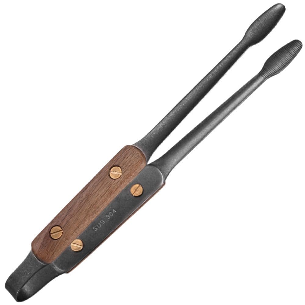 2 pack Kitchen Tongs Tweezers for Cooking - Reptile Feeding Tongs for Gecko, Bearded Dragon, Snake - Long Forceps for Aquarium Plant(black), photo 1 of 5