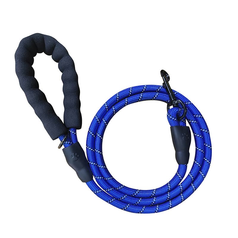 1.5m Heavy Duty Reflective Dog Leash | Soft Padded Handle | Thickened 1.3cm Climbing Rope Lead for Medium to Large Dogs