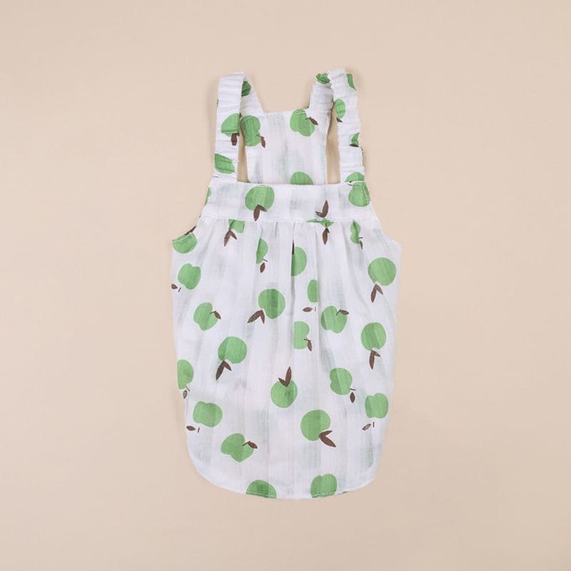 New Mai Lei Summer Cotton Fruit Print Dog Vest