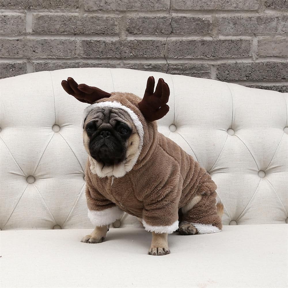 Odd Pet Dog Winter Coat Elk Four Legged Clothes Elk four-legged clothes, photo 1 of 10